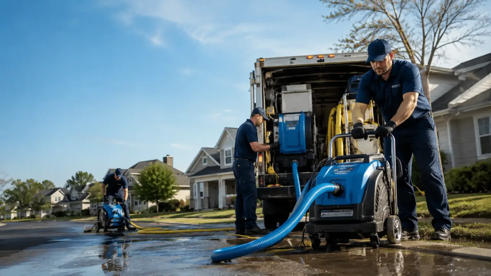Flood Damage Cleanup in Huntington Mills, PA
